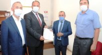 AK Parti İlçe Başkanı Sobacı Mazbatasını Aldı